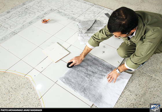 کاشی سنتی گوهرشاد