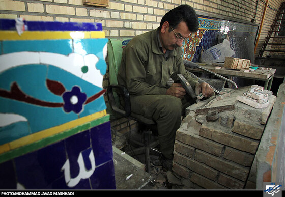 کاشی سنتی گوهرشاد