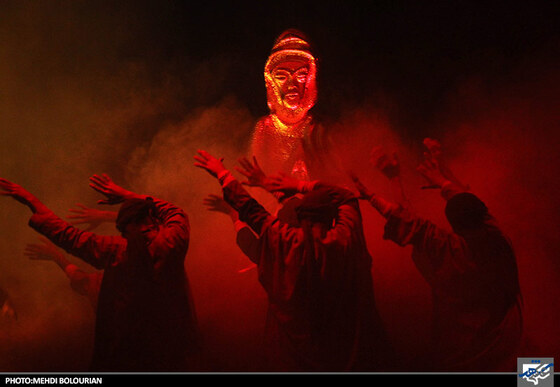 اجرای نمایش آیینی عاشورایی