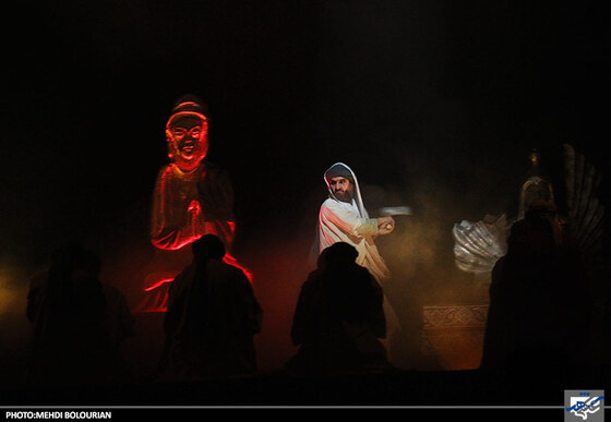 اجرای نمایش آیینی عاشورایی