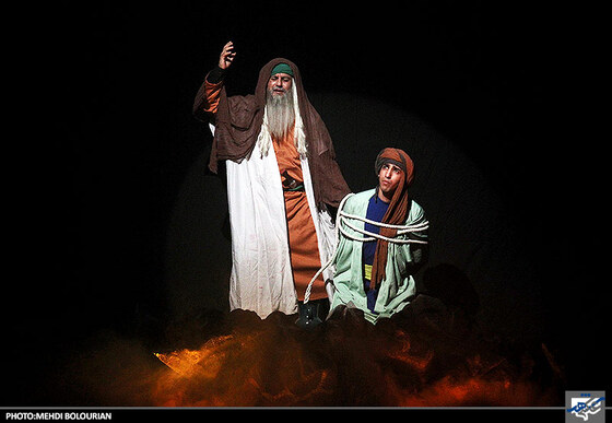 اجرای نمایش آیینی عاشورایی