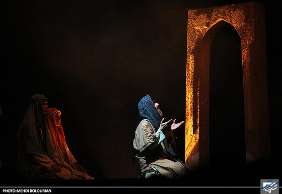 اجرای نمایش آیینی عاشورایی