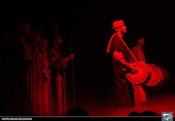 اجرای نمایش آیینی عاشورایی