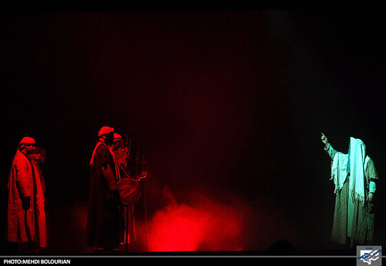 اجرای نمایش آیینی عاشورایی