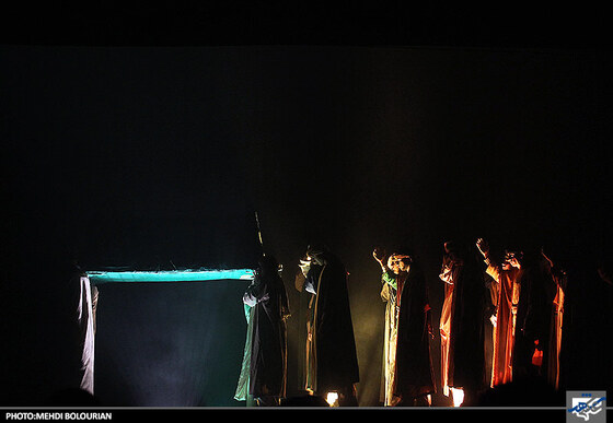 اجرای نمایش آیینی عاشورایی