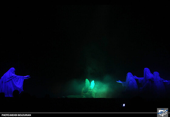 اجرای نمایش آیینی عاشورایی