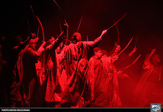 اجرای نمایش آیینی عاشورایی