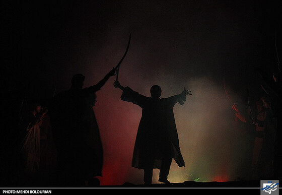 اجرای نمایش آیینی عاشورایی