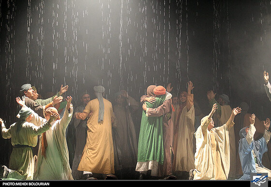 اجرای نمایش آیینی عاشورایی