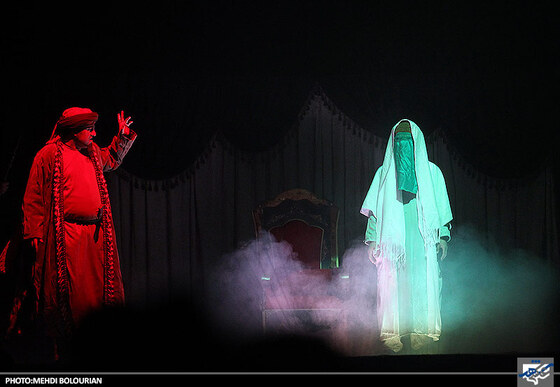 اجرای نمایش آیینی عاشورایی