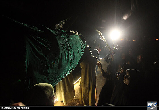 اجرای نمایش آیینی عاشورایی