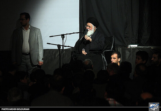 سخنرانی آیت الله علم الهدی امام جمعه مشهد در حاشیه اجرای نمایش آیینی عاشورایی