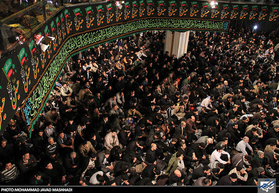 عزاداری آخر صفر در حسینیه آیت الله شاهرودی
