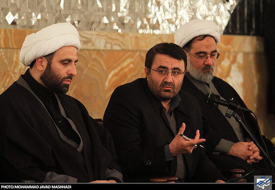دیدار اعضا کارگروه زیارت با آیت الله واعظ طبسی