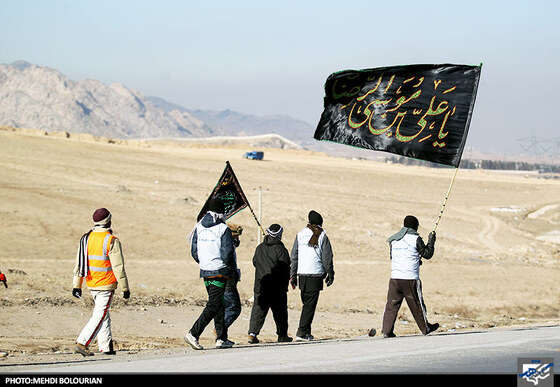 زائرین پیاده امام رضا(ع)