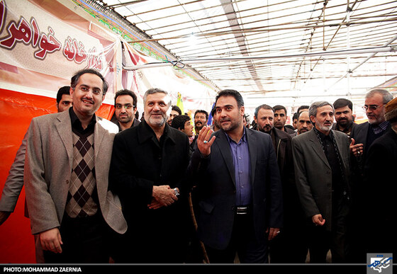 بازدید شهردار از ایستگاههای استقبال از زائرین پیاده 