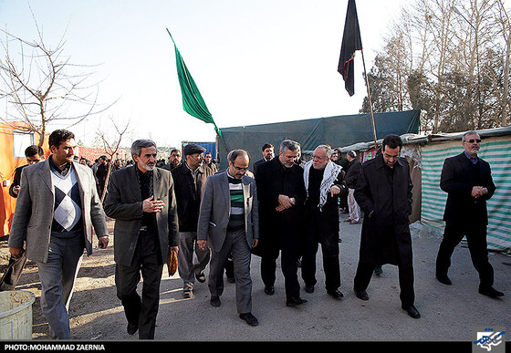 بازدید شهردار از ایستگاههای استقبال از زائرین پیاده 