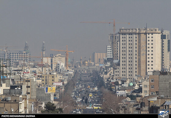 آلودگی هوای مشهد