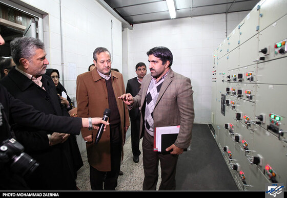 بازدید شهردار از خط یک قطار شهری مشهد