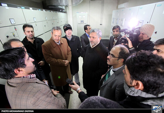 بازدید شهردار از خط یک قطار شهری مشهد