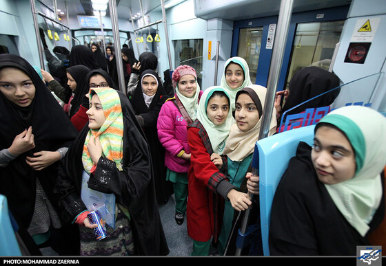  خط یک قطار شهری مشهد