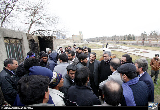 بازدید شهردار و اعضای شورای شهر از مناطق کم برخوردار