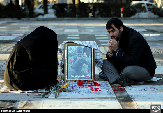 غبارروبی مزار شهدا