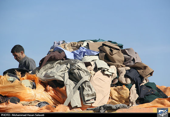 انهدام 30تن کالای قاچاق در مشهد