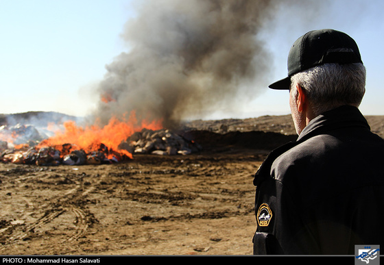 انهدام 30تن کالای قاچاق در مشهد