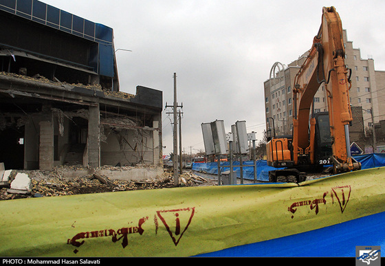 پروژه تقاطع شهید گمنام شتاب گرفت