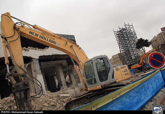 پروژه تقاطع شهید گمنام شتاب گرفت