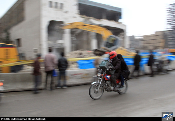 پروژه تقاطع شهید گمنام شتاب گرفت