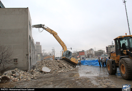 پروژه تقاطع شهید گمنام شتاب گرفت