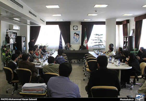  نشست تحریریه روزنامه شهرآرا با حضور وحید جلیلی