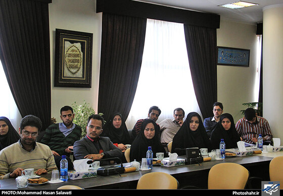  نشست تحریریه روزنامه شهرآرا با حضور وحید جلیلی