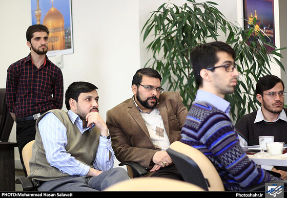  نشست تحریریه روزنامه شهرآرا با حضور وحید جلیلی