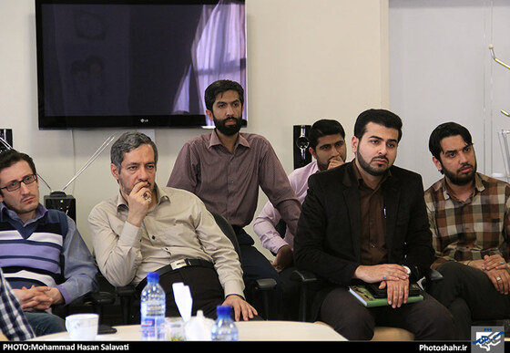  نشست تحریریه روزنامه شهرآرا با حضور وحید جلیلی