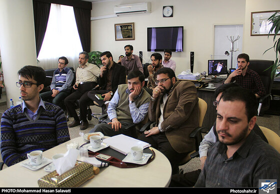  نشست تحریریه روزنامه شهرآرا با حضور وحید جلیلی