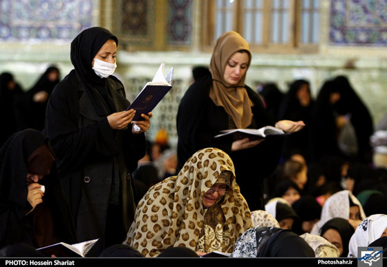 مراسم بدرقه صندوقهای ضریح امامین جوادین(ع) در حرم مطهر رضوی 