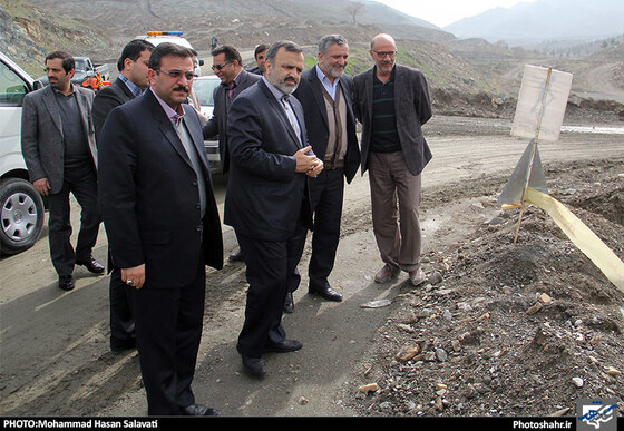 گزارش تصویری : بازدید شهردار مشهد و استاندار خراسان رضوی از پروژه کمربند جنوبی و کمربند سبز مشهد| عکس : محمد حسن صلواتی 
