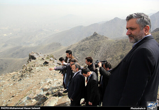 گزارش تصویری : بازدید شهردار مشهد و استاندار خراسان رضوی از پروژه کمربند جنوبی و کمربند سبز مشهد| عکس : محمد حسن صلواتی 
