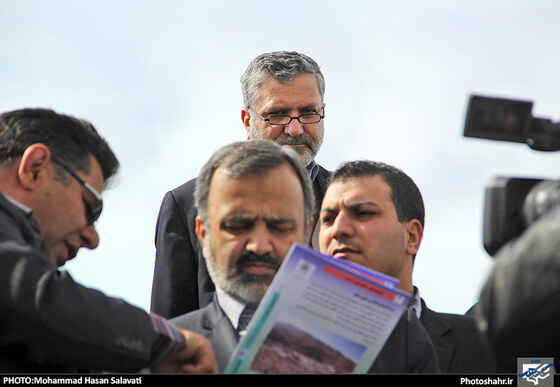 گزارش تصویری : بازدید شهردار مشهد و استاندار خراسان رضوی از پروژه کمربند جنوبی و کمربند سبز مشهد| عکس : محمد حسن صلواتی 