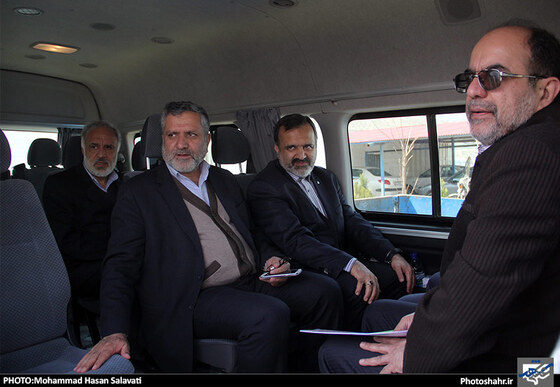 گزارش تصویری : بازدید شهردار مشهد و استاندار خراسان رضوی از پروژه کمربند جنوبی و کمربند سبز مشهد| عکس : محمد حسن صلواتی 