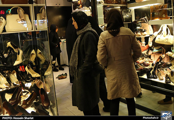 گزارش تصویری خرید نوروزی مردم در آستانه سال نو