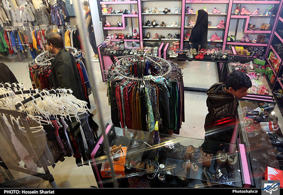 گزارش تصویری خرید نوروزی مردم در آستانه سال نو