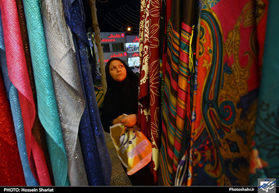 گزارش تصویری خرید نوروزی مردم در آستانه سال نو