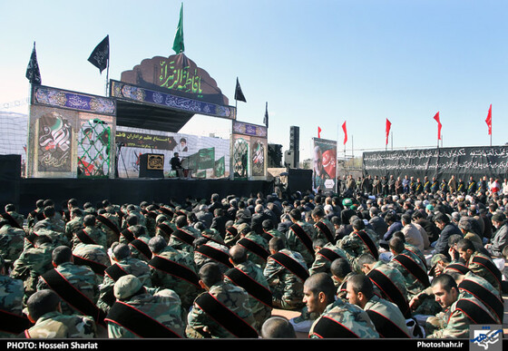 گزارش تصویری : اجتماع عظیم عزاداران فاطمی | عکس : حسین شریعت 