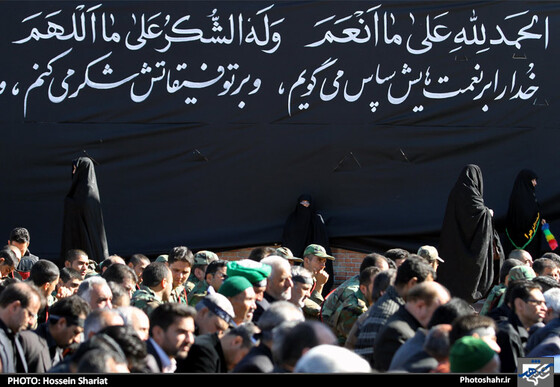 گزارش تصویری : اجتماع عظیم عزاداران فاطمی | عکس : حسین شریعت 
