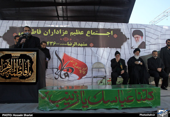 گزارش تصویری : اجتماع عظیم عزاداران فاطمی | عکس : حسین شریعت 