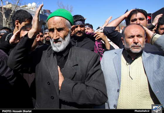 گزارش تصویری : اجتماع عظیم عزاداران فاطمی | عکس : حسین شریعت 